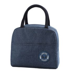 1pc Insulated Lunch Bag; Insulation Bento Pack; Aluminum Foil Rice Bag; Meal Pack; Ice Pack; Student Bento Lunch Handbag; Insulation Bag; Lunch B