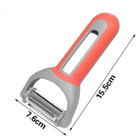 3 Pack Multi-function SCIENTIFIC DESIGN  Original Vegetable Fruit Peeler Carbon Steel Blade easily remove bad piece on potato with convenient pot