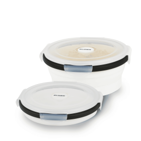 GLIDER S10 White Bento Premium Lunch Box & Food Storage Container