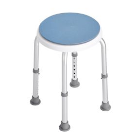 300lb Commercial Grade Adjustable Shower Chair -6-speed High Bathtub Stool, With Locking Rubber Head And Anti Tip Design, Not Shipped On Weekends